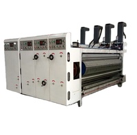 Machine d'impression flexographique entièrement automatique pour boîtes en carton, avec découpe et rainurage – Offre spéciale