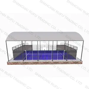 2024 High Quality Padel Court Manufacturer Padel Tennis Court For Hot Sale Paddle Panoramic Padel Tennis Court