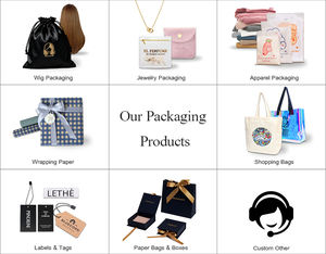 Sıcak Satış Paketleme Peruk Saç Ekleri İpli İpek Saten Çanta Özel Logo Saten Hediye Toz Torbası - Product Image 6