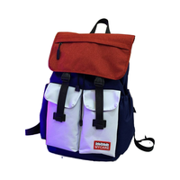 Sac à dos d'école unisexe à la mode pour enfants, dernier design, avec logo, matériau Oxford, doublure en polyester antivol coloré