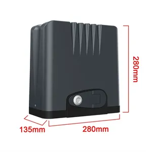 Opérateur de porte automatique de moteur de porte coulissante robuste DC 24V 1000KG chargeant l'ouvreur de porte coulissante solaire - Product Image 3
