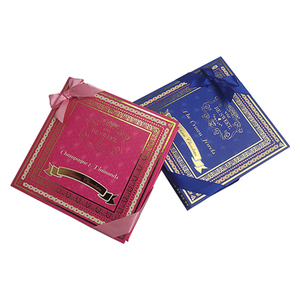 Sang Trọng Sô Cô La Bao Bì Hộp Tùy Chỉnh In Ưa Thích Ren Các Tông Giấy Hộp Quà Tặng Với Bow Cho Món Quà Giáng Sinh - Product Image 5
