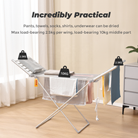 EVIA EV-230 Séchoir à linge électrique chauffant pliable et portable pour la maison, très vendu