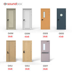 ประตูไม้กั้นห้องสำหรับใส่เหรียญในโรงแรมทำจากโพลีเมอร์ใช้ภายในสำนักงานกันเสียง - Product Image 6