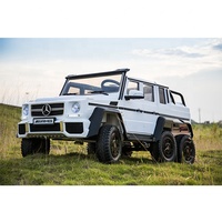 Voiture électrique Mercedes Benz 6 roues G63 6X6, siège, grande taille, 2 sièges, 24v