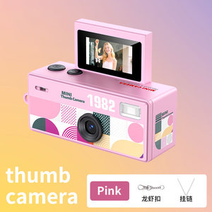 Câmera Mini Retro LK030 com Estética dos Anos 80, Tela Flip e Filtros de Flash para Crianças e Amantes da Moda - Product Image 6
