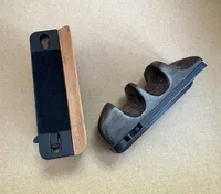 Poignée de caméra métallique usinée CNC sur mesure 67 6X7, support droit, poignée de caméra taille personnalisée, fabricant EDM