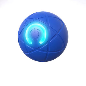 Juguete Interactivo Automático Recargable para Perros Pequeños - Pelota Saltarina de Silicona Resistente con Diseño de Dibujos Animados Realistas para Ejercicio y Aburrimiento - Product Image 1