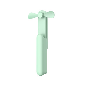 Mini ventilador portátil de tecnología digital Huazhong, 30x32x130mm, recargable, alimentado por USB, para estudiantes de dormitorio - Product Image 3