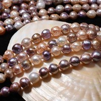 Perles en vrac Edison Baroque naturelles d'eau douce, perles colorées façonnées pour bijoux DIY, accessoires pour boucles d'oreilles et bracelets