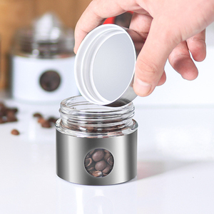 Stainless Steel Coffee <b>Measuring</b> <b>Spoon</b> Coffee Bean Storage Jar for Grinding Coffee Beans Tea and Sugar- Home Barista Accessories - Product Image 5