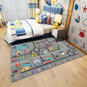 Vente chaude bébé enfants doux <span class=keywords><strong>tapis</strong></span> de jeu ville <span class=keywords><strong>route</strong></span> <span class=keywords><strong>tapis</strong></span> enfants chambre <span class=keywords><strong>tapis</strong></span> enfants coloré dessin animé motif <span class=keywords><strong>tapis</strong></span> - Product Image 3