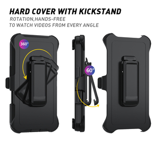 Nouvelles coques Defender Plus avec clip ceinture et béquille, protection intégrale robuste pour <span class=keywords><strong>iPhone</strong></span> 16 15 14 13 12 <span class=keywords><strong>11</strong></span> 8 Pro Max, échantillon gratuit - Product Image 3