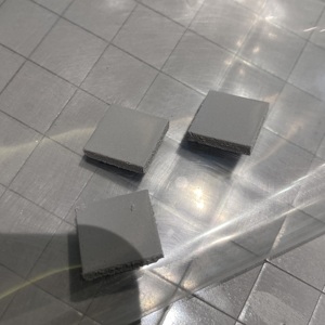 Die-cut Custom <b>Silicone</b> Gasket Round Black Flat Non-slip <b>Silicone</b> Gasket Back Adhesive Self-adhesive <b>Silicone</b> Foot Pad - Product Image 3