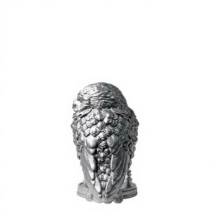 Modèle de dessin animé en vinyle de 10 cm de haut, créatures magiques, hibou Hedwig argenté, pour la collection des fans de <span class=keywords><strong>Harry</strong></span>, vente en gros - Product Image 3