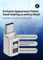 Adaptateur de téléphone portable mini JCALLY JA56, amplificateur DAC HIFI sur clé USB, alliage d'aluminium, type C, amplificateur de casque 3,5 mm pour téléphones Android