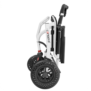 Kursi Roda Lipat Portabel Ringan Cansera untuk Luar Ruangan, Pesawat, Skuter Mobilitas Lansia, Perjalanan, Rehabilitasi, Terapi - Product Image 6