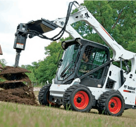 Hidromek 102 Backhoe Loader With Earth