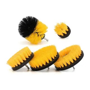 5 Pieces Drill Brush Attachments Power Cleaning Kit for Carpet