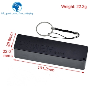 TZT USB Power Bank Case Kit 18650 Battery Charger DIY Box Shell Kit <strong>Black</strong> For <strong>Arduino</strong> - Product Image 2