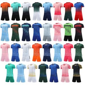 Kustom pakaian olahraga sepak bola pria kaus sepak bola lengan pendek baju sepak bola sublimasi desain pakaian tinggi baju olahraga sepak bola - Product Image 1