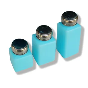 Dispensador antiestático para embalaje, Mini botella de Alcohol, azul, ESD, IPA, 120ML