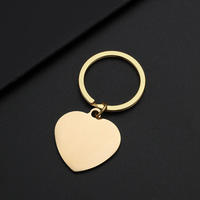 Grosir Gantungan Kunci Hati Vintage Fashion Carabiner Baja Tahan Karat Poles Cermin Logo Kustom Ukiran Laser Hadiah