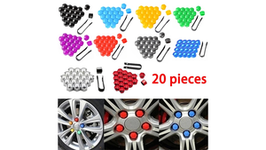 <span class=keywords><strong>Cache</strong></span>-écrous décoratifs en <span class=keywords><strong>plastique</strong></span> pour roues de 17 mm, 19 mm, 21 mm, pièces General Motors, protection des écrous de moyeu de roue - Product Image 5