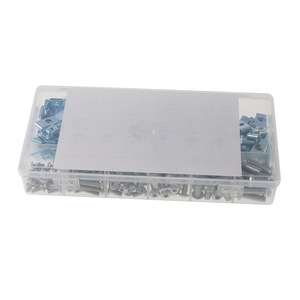 IQIHUI U Type Nut <b>Clip</b> Set M4 M5 M6 Zinc Plated For <b>Car</b> Repair 220Pcs Assorted Size Boxed - Product Image 3