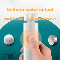 Pommeau de Douche Économiseur d'Eau Haute Pression au Design Contemporain, Douchette à Main Chromée Grande Taille pour Salle de Bain, Ensemble de Douche à Main 3 Ans de Garantie