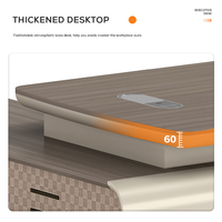 Mobilier de bureau Bureau Bureau directeur Bureau en L Tables de bureau de direction minimalistes