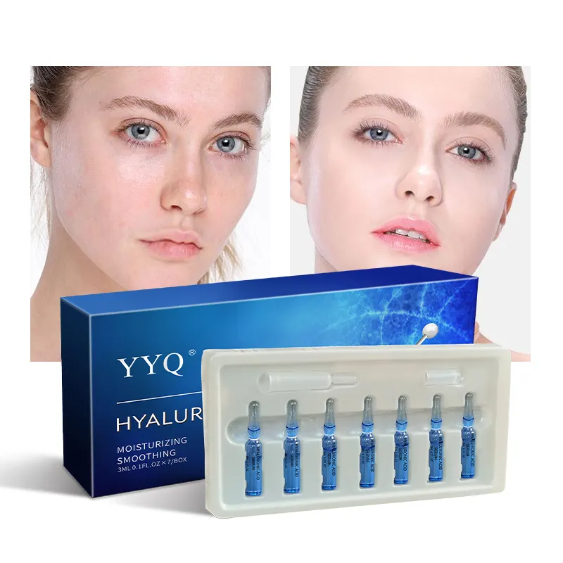 Oem/ODM nhãn hiệu riêng nhà máy tùy chỉnh dưỡng ẩm trên khuôn mặt axit hyaluronic Huyết thanh dưỡng ẩm ampoule chăm sóc da mặt huyết thanh