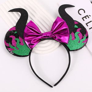 Spider Witch Bar Calabaza Cuerno malvado Diadema de Halloween para niños y adultos Decoraciones de fiesta Nuevo diseño de dibujos animados - Product Image 6
