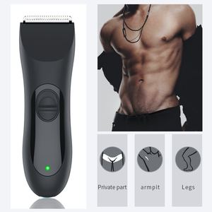 Afeitadoras impermeables IPX7 para hombres, color negro, recargable por USB, para el cuidado del cabello corporal, cortador de vello púbico, afeitadoras eléctricas - Product Image 2
