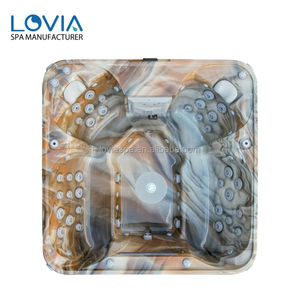 Jacuzzi Exterior para 6 Personas, con Certificación CE, Bañera de Hidromasaje Acrílica, Novedad - Product Image 2