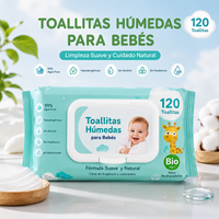 Muestras Gratis, Toallitas Húmedas para Bebé 99% Agua, Paquete Grande, Hipoalergénicas, Orgánicas, con Logotipo Personalizado OEM