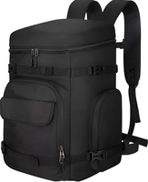Sac à bottes de ski gonflable imperméable 65L, sac à dos de snowboard robuste pour casque, lunettes, voyages aériens, sports d'hiver, sac en polyester