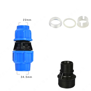 Alahot OEM/ODM PE ống nhanh chóng kết nối phụ kiện Kit | <span class=keywords><strong>1</strong></span>/<span class=keywords><strong>2</strong></span> "& <span class=keywords><strong>3</strong></span>/<span class=keywords><strong>4</strong></span>" & <span class=keywords><strong>1</strong></span>''tee Van & khuỷu tay | hệ thống thủy lợi đẩy-<span class=keywords><strong>to</strong></span>-lock - Product Image 3