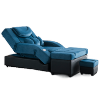 Fauteuils de pédicure modernes de luxe à dossier haut pour salon de manucure - Chaise de massage pour la réflexologie plantaire et les soins des pieds