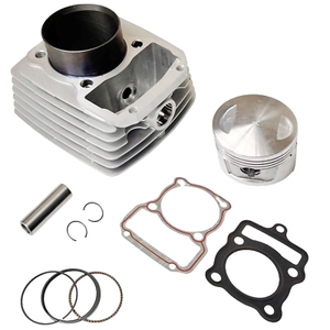 อะไหล่เครื่องยนต์มอเตอร์ไซค์ขายส่ง ชุดลูกสูบ แหวนลูกสูบ ปะเก็น สำหรับ <span class=keywords><strong>HONDA</strong></span> TITAN <span class=keywords><strong>150</strong></span> ปี 2004-2014 - Product Image 1