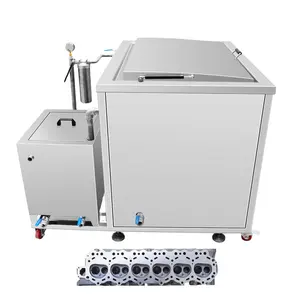 Industrial ultrasonic cleaner with oil filter system for spare parts engine hub CR-360G 135L 28KHZ 40KHZ