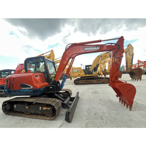 Mini-excavatrice sur chenilles Doosan DX60-9C d'occasion en bon état, 6 tonnes, petite pelle d'occasion - Product Image 1