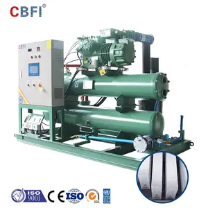 MB10 BBI10 Small Commercial Ice Maker Coild Pipe Evaporator German Compressor Ice Block Making Machine