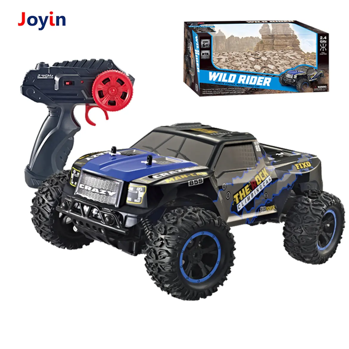 Mainan Truk Remote Control Off-Road 4CH 1/10 Ghz untuk Anak-anak HSP RC Buggy Kendaraan Listrik Hobi Hadiah Mobil Balap 12Km/Jam