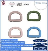 OEM ODM ligero 25mm POM correas D-Ring hebilla colorida correa ajustable de plástico para collar de mascotas