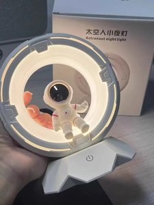 Creative for LED Mini Night <b>Light</b> Sensor Control ABS Material Bedside <b>Sleep</b> <b>Light</b> for Bedroom Space-themed Gift - Product Image 4