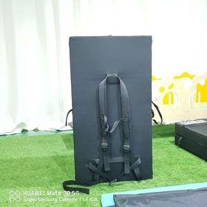 Colchoneta Plegable para <span class=keywords><strong>Escalada</strong></span> en Roca, Colchoneta de Protección, Colchoneta para Boulder, 1000D, Negro/Gris - Product Image 2