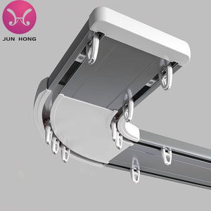 Personalizzabile moderna doppia tenda tracce di Design classico in metallo due in uno <span class=keywords><strong>per</strong></span> gli accessori <span class=keywords><strong>per</strong></span> soggiorno e camera da letto - Product Image 5