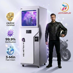 เครื่องล้างและ<span class=keywords><strong>อบ</strong></span>แห้งหมวกกันน็อคมอเตอร์ไซค์อัตโนมัติ JFP แบบกำหนดเอง พร้อมระบบชำระเงินด้วยเหรียญ คิวอาร์โค้ด และโทเค็น - Product Image 2