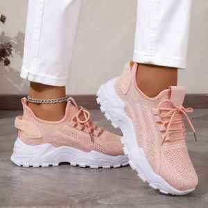 Zapatos de <span class=keywords><strong>Mujer</strong></span>, Primavera, Nuevos, Casuales, Transpirables, Ligeros, Duraderos, con Cordones Delanteros, <span class=keywords><strong>Zapatillas</strong></span> Deportivas de Una Sola Capa, Venta al por Mayor de Fábrica - Product Image 1